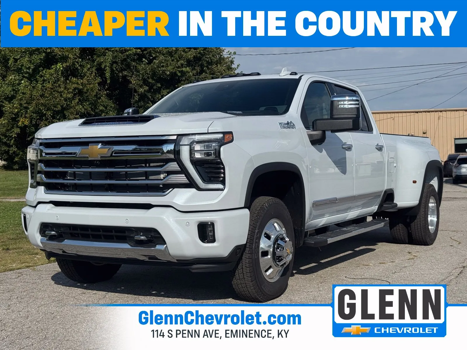 White 2026 Chevrolet Silverado 3500 HD High Country for sale in Eminence, KY