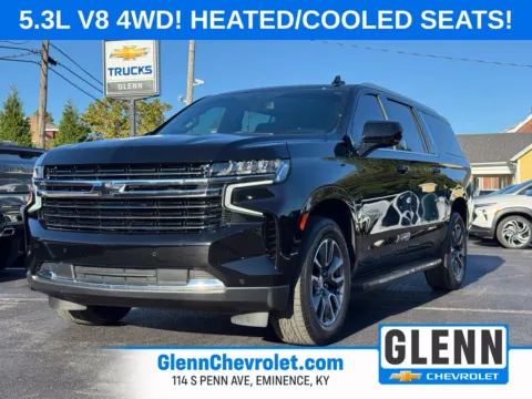 Black 2022 Chevrolet Suburban LT for sale in Eminence, KY