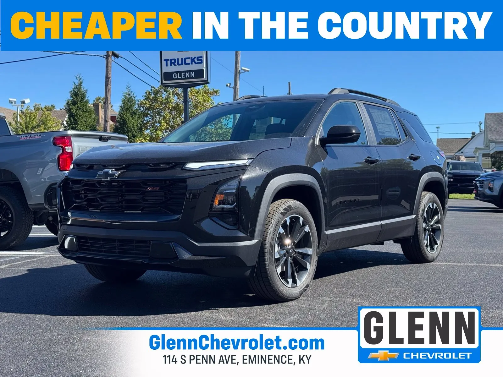 Black 2027 Chevrolet Equinox RS for sale in Eminence, KY