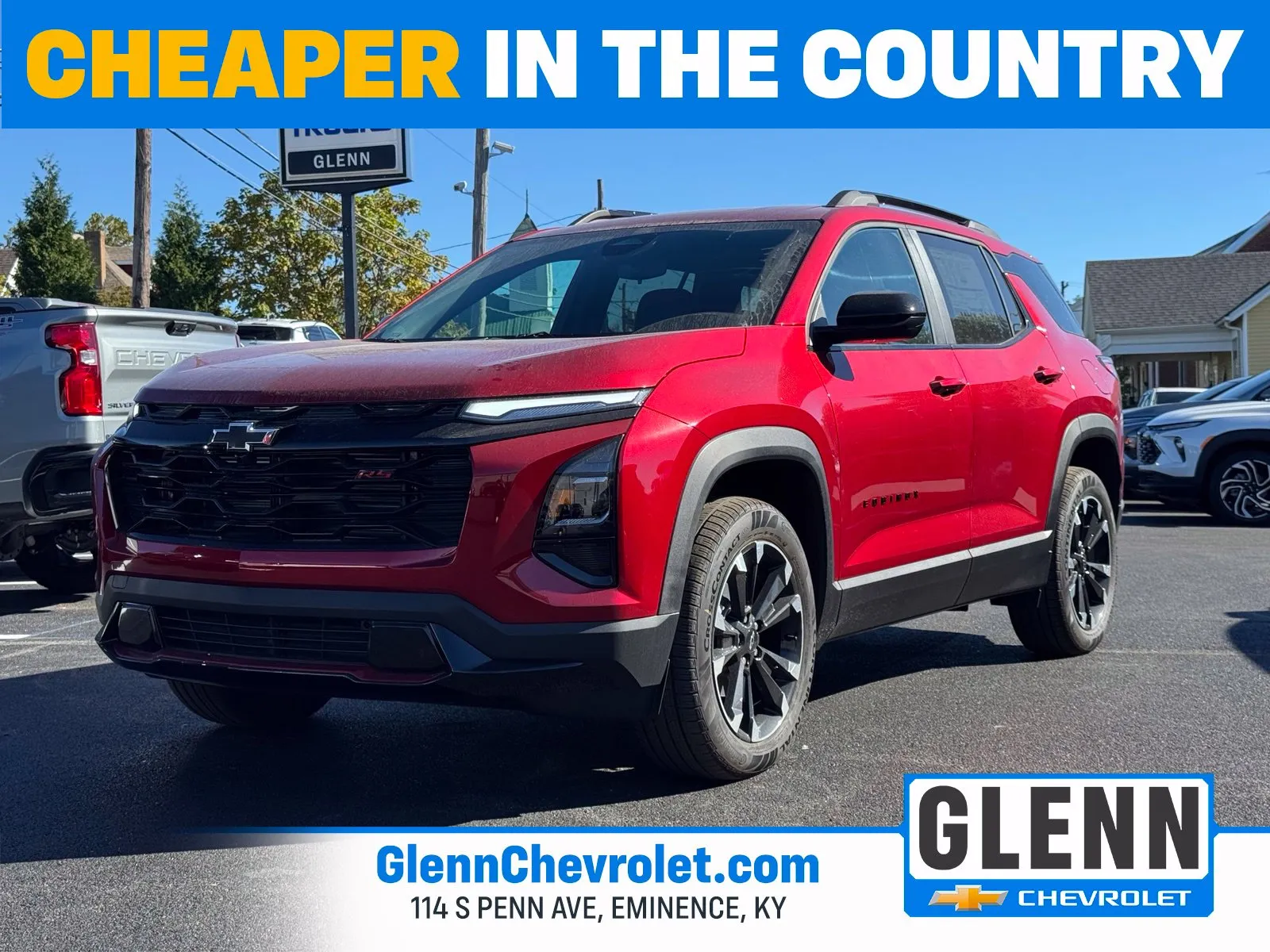 Red 2027 Chevrolet Equinox RS for sale in Eminence, KY