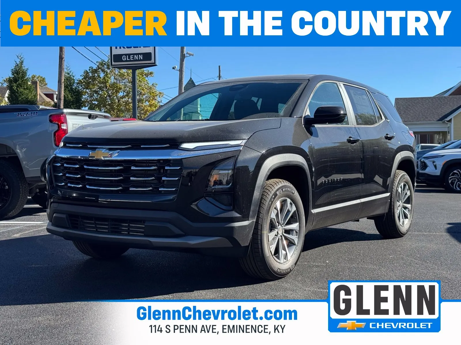 Black 2027 Chevrolet Equinox LT for sale in Eminence, KY