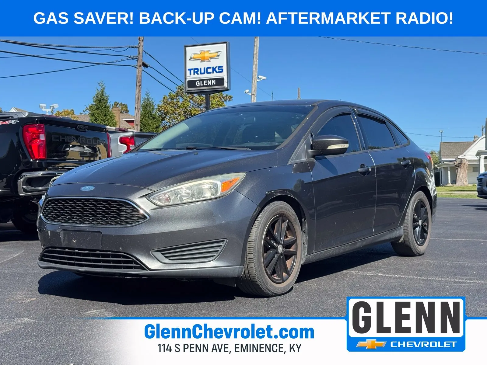 Gray 2016 Ford Focus SE for sale in Eminence, KY
