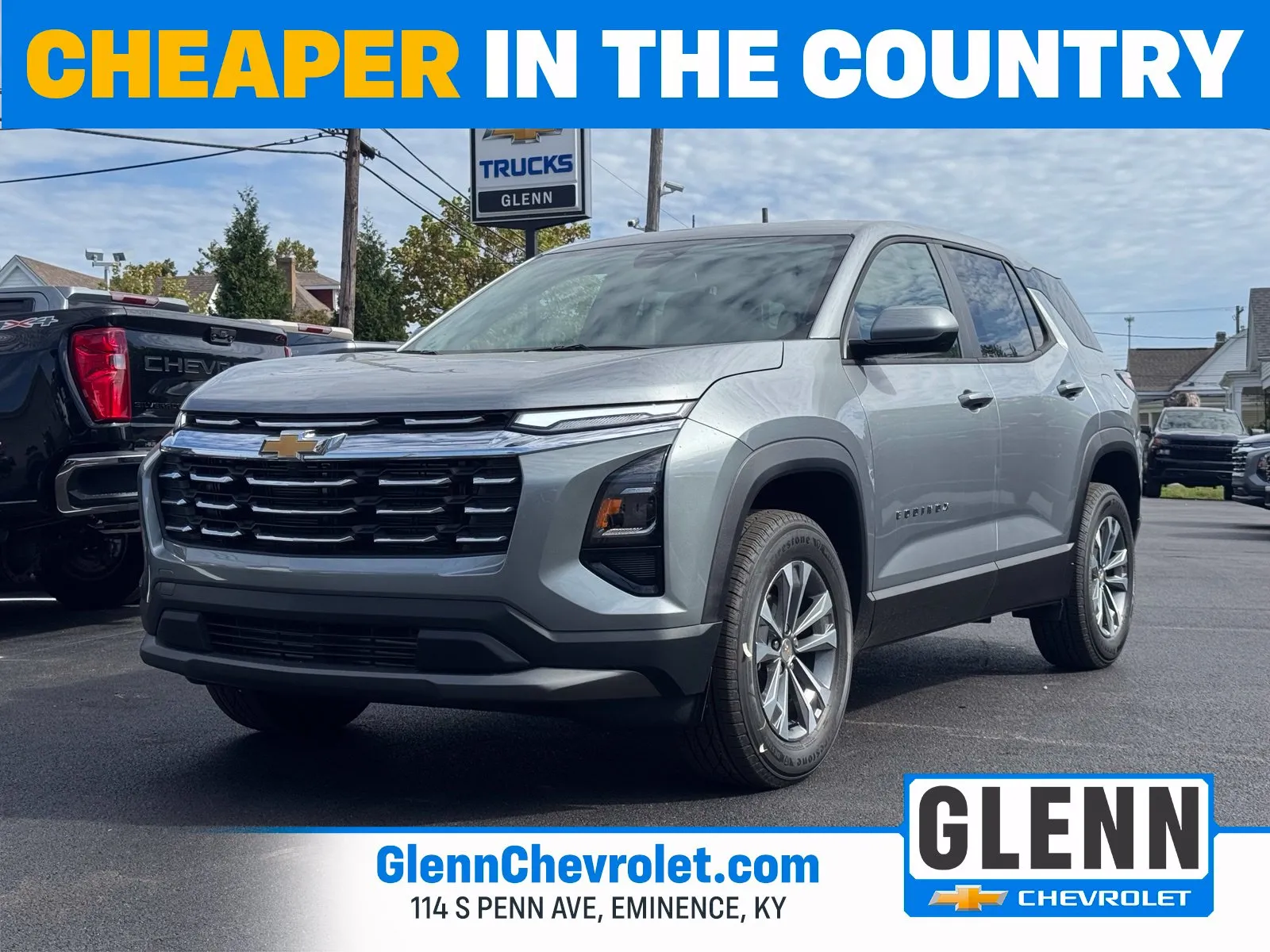 Gray 2027 Chevrolet Equinox LT for sale in Eminence, KY