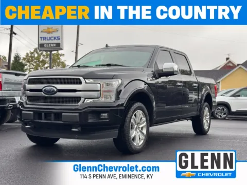 Black 2018 Ford F-150 Platinum for sale in Eminence, KY