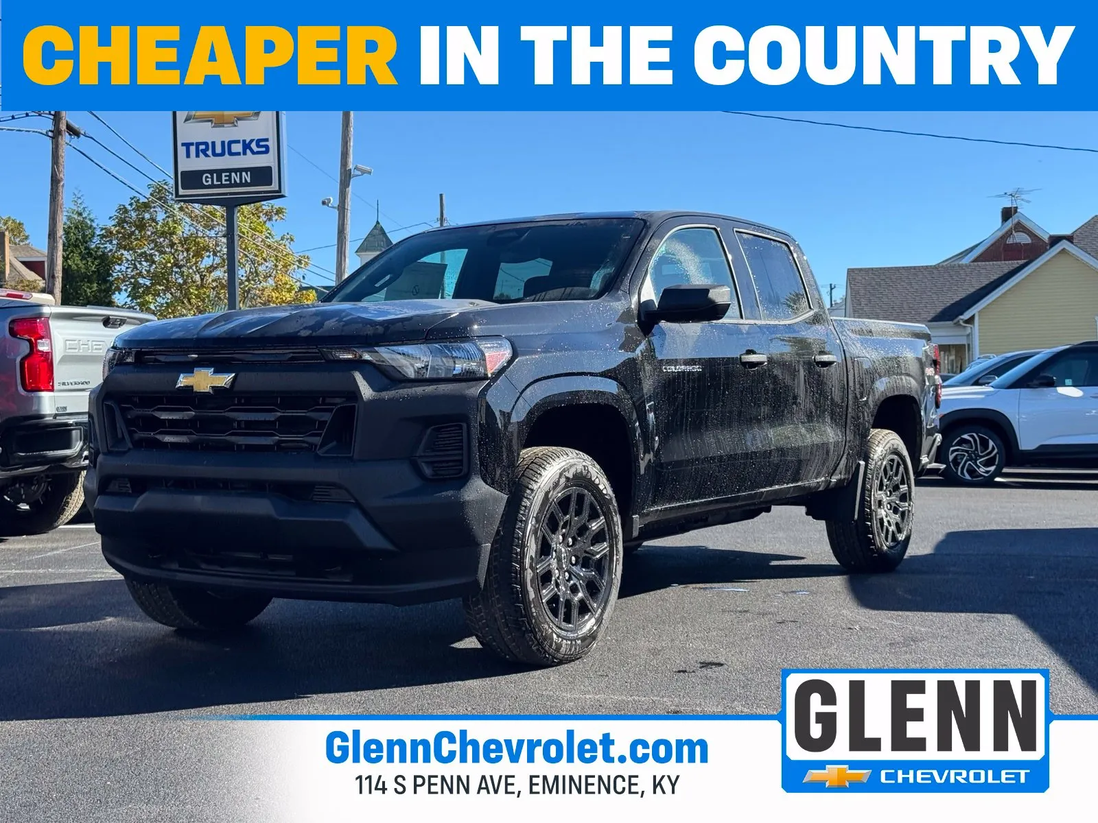 Black 2026 Chevrolet Colorado Work Truck for sale in Eminence, KY