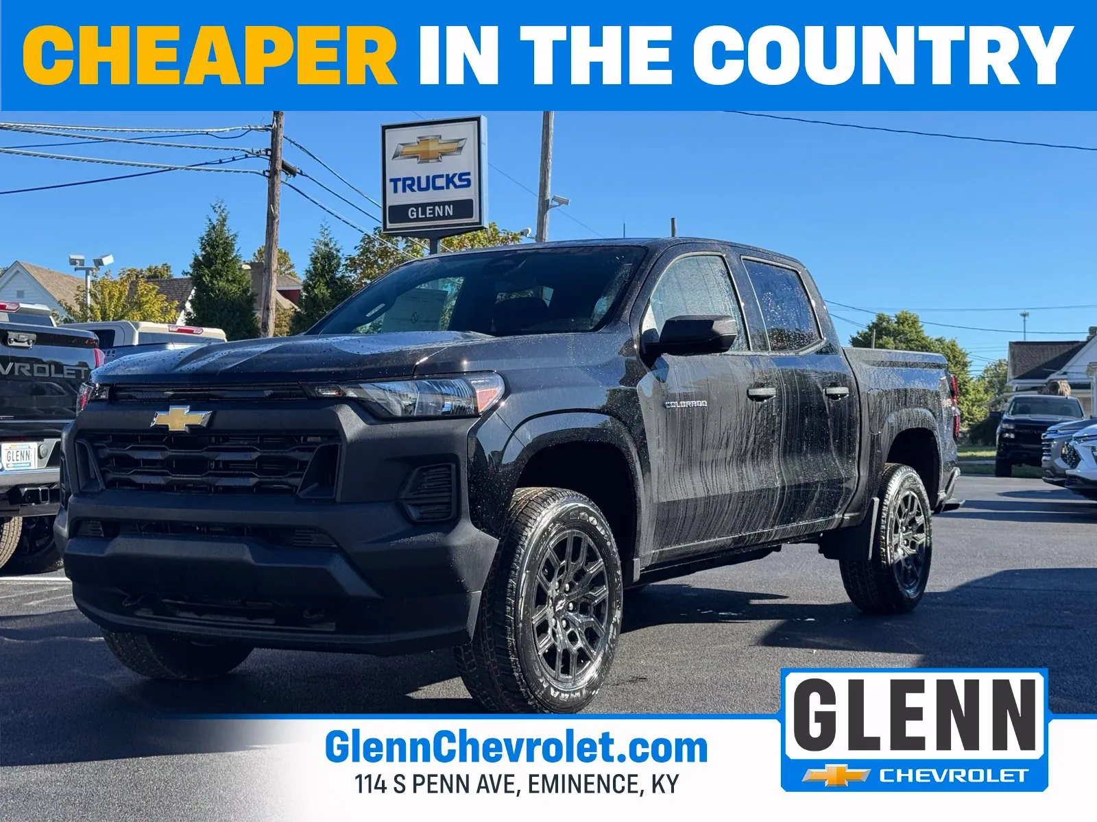 Black 2026 Chevrolet Colorado Work Truck for sale in Eminence, KY