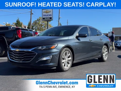 Gray 2021 Chevrolet Malibu LT for sale in Eminence, KY