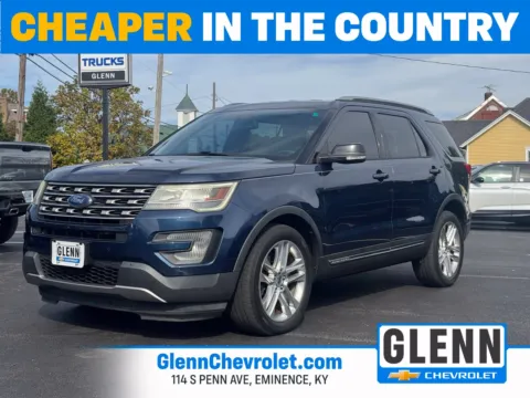 Blue 2016 Ford Explorer XLT for sale in Eminence, KY