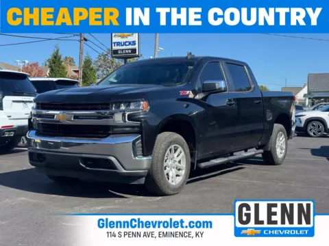 Black 2021 Chevrolet Silverado 1500 LT for sale in Eminence, KY