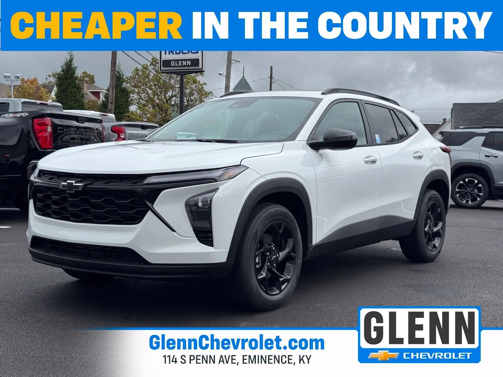 White 2026 Chevrolet Trax LT for sale in Eminence, KY