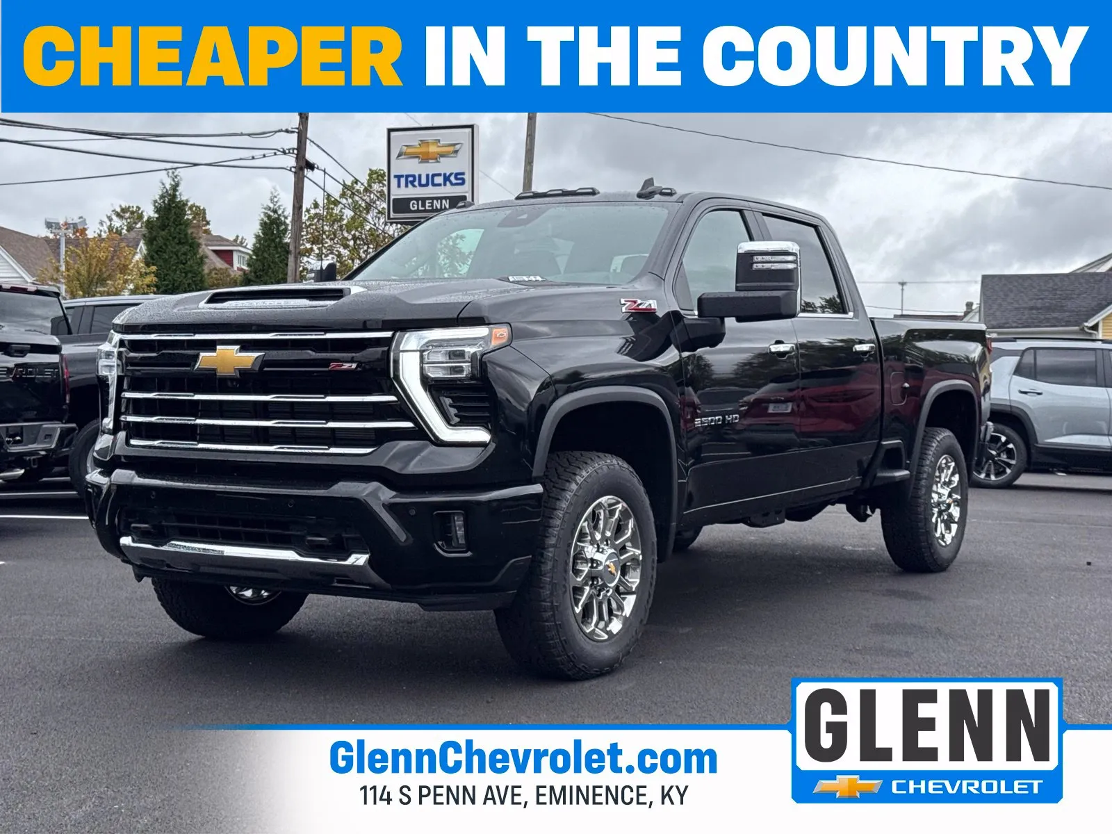 Black 2026 Chevrolet Silverado 2500 HD LT for sale in Eminence, KY