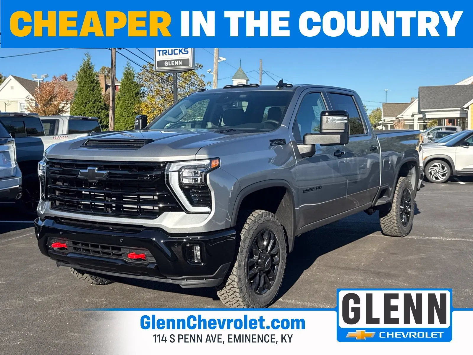 Gray 2026 Chevrolet Silverado 2500 HD LT for sale in Eminence, KY