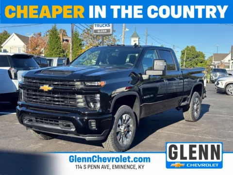 Black 2026 Chevrolet Silverado 2500 HD Custom for sale in Eminence, KY
