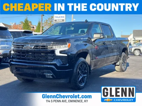 Black 2026 Chevrolet Silverado 1500 RST for sale in Eminence, KY