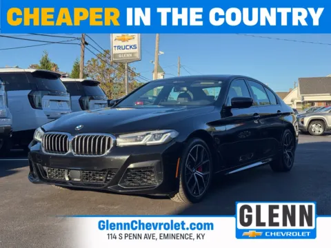 Black 2021 BMW 5 Series 540i xDrive for sale in Eminence, KY