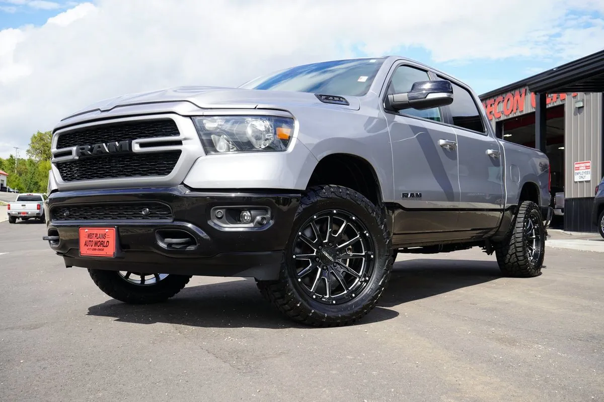 Silver 2022 Ram 1500 Big Horn Crew Cab 4x4 5'7" Box for sale in West Plains, MO