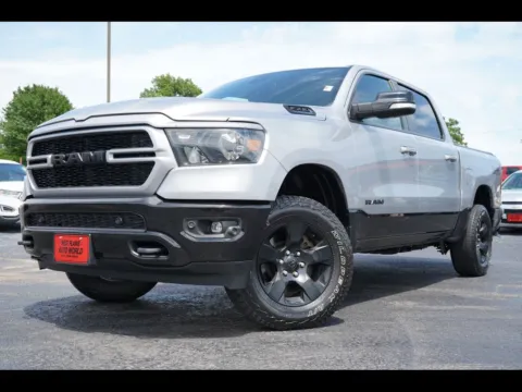 Silver 2022 Ram 1500 Big Horn Crew Cab 4x4 5'7" Box for sale in West Plains, MO