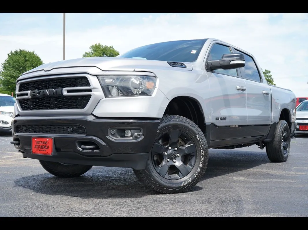 Silver 2022 Ram 1500 Big Horn Crew Cab 4x4 5'7" Box for sale in West Plains, MO