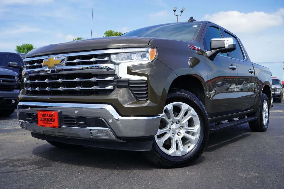 Brown 2023 Chevrolet Silverado 1500 4WD Crew Cab Short Bed LTZ for sale in West Plains, MO