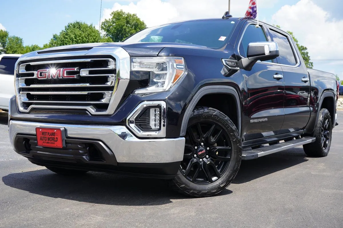 Black 2019 GMC Sierra 1500 SLT for sale in West Plains, MO