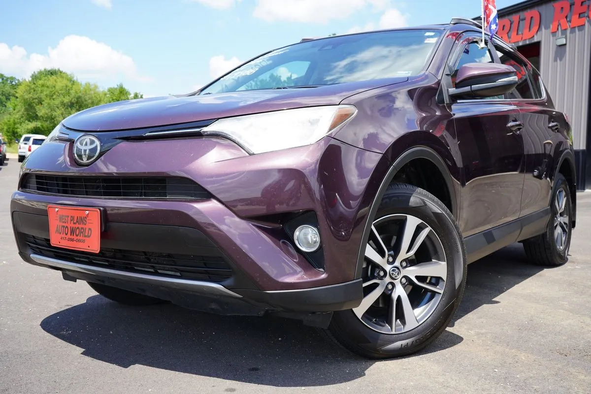 Purple 2017 Toyota RAV4 XLE for sale in West Plains, MO