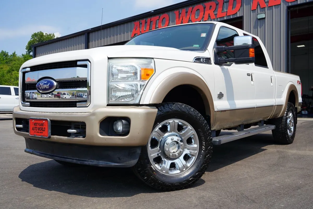 White 2012 Ford F-350 King Ranch for sale in West Plains, MO