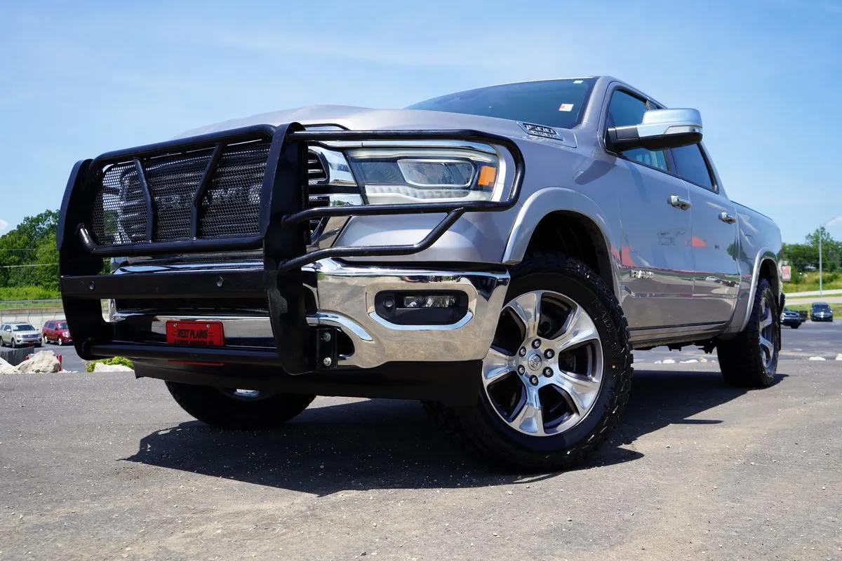 Silver 2021 Ram 1500 Laramie Crew Cab 4x4 5'7" Box for sale in West Plains, MO