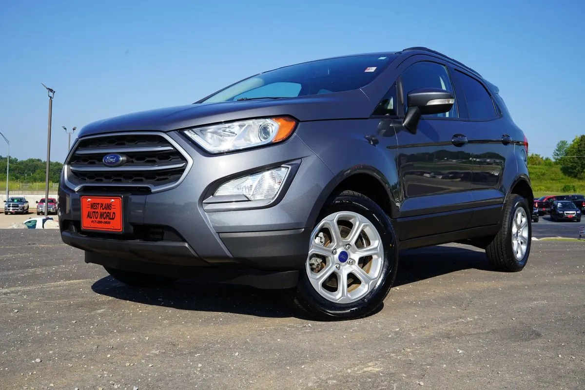 Gray 2021 Ford EcoSport SE for sale in West Plains, MO
