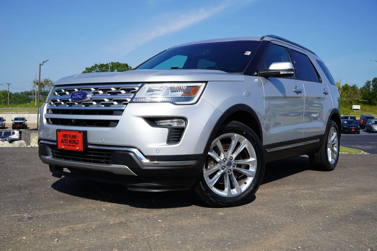 Silver 2018 Ford Explorer Limited for sale in West Plains, MO