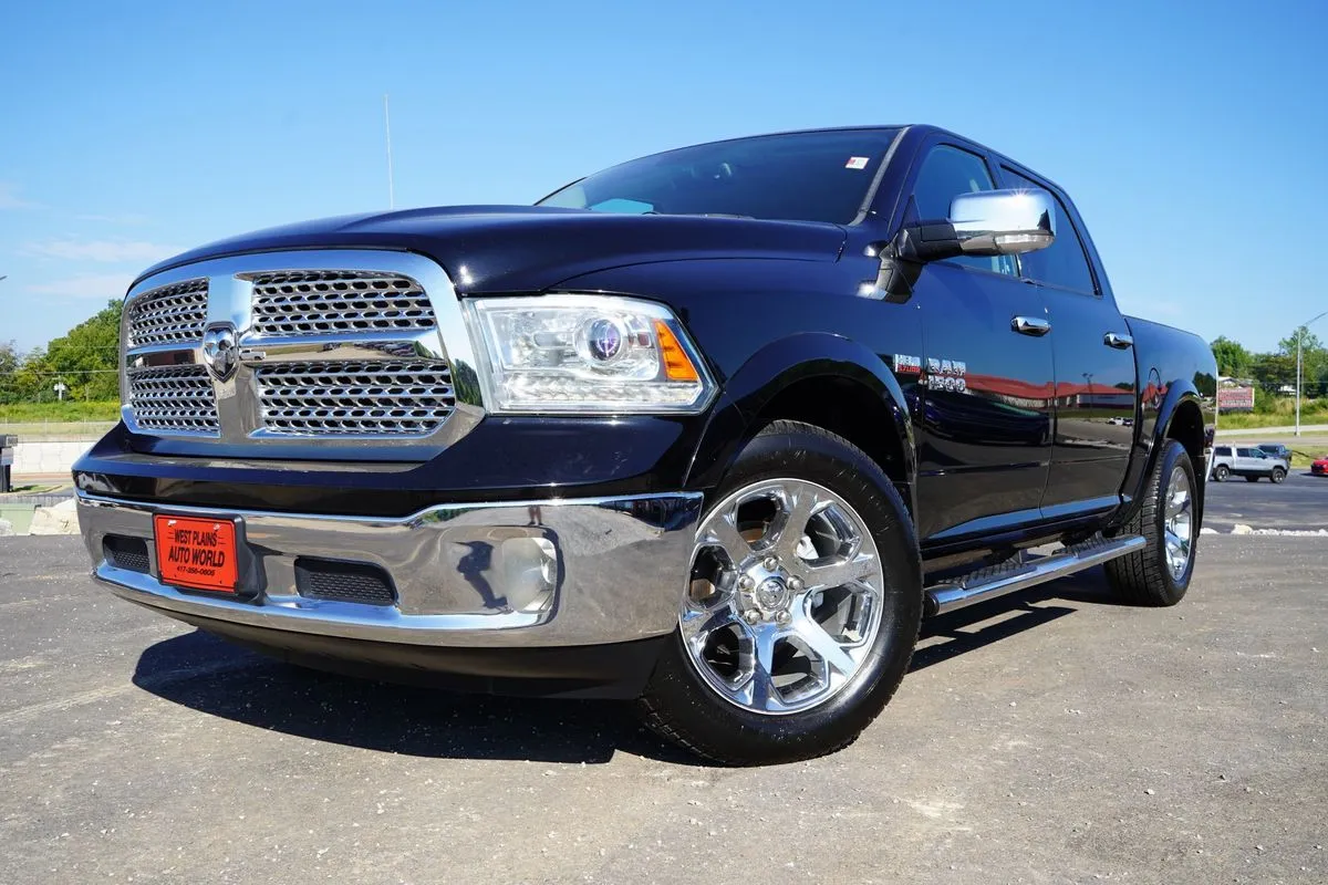 Black 2015 Ram 1500 Laramie for sale in West Plains, MO
