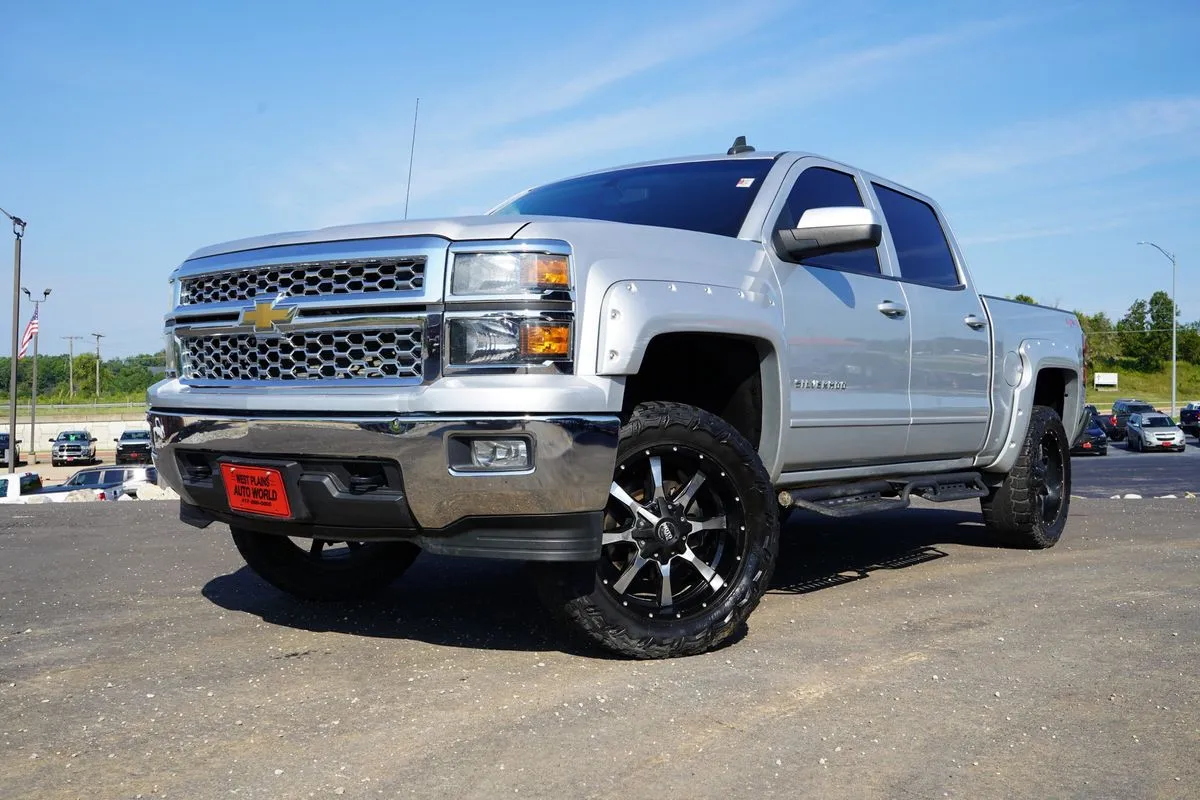 Silver 2015 Chevrolet Silverado 1500 LT for sale in West Plains, MO