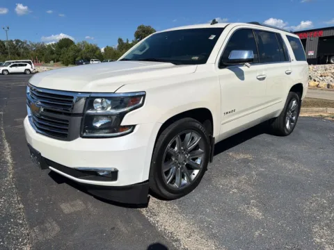 White 2015 Chevrolet Tahoe LTZ for sale in West Plains, MO