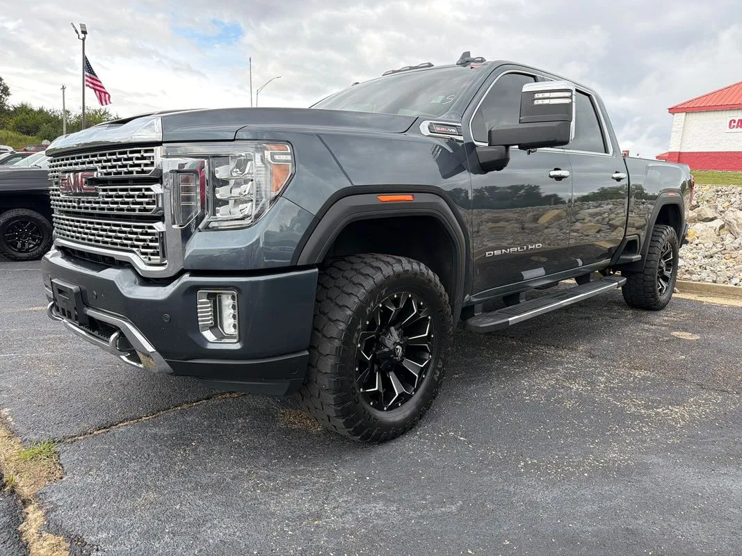 Gray 2020 GMC Sierra 2500 HD 4WD Crew Cab Standard Bed Denali for sale in West Plains, MO