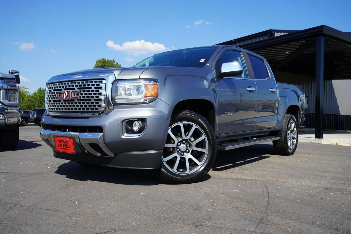 Silver 2020 GMC Canyon 4WD Crew Cab Short Box Denali for sale in West Plains, MO