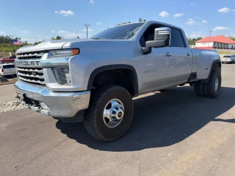 Silver 2023 Chevrolet Silverado 3500 HD 4WD Crew Cab Long Bed LTZ for sale in West Plains, MO