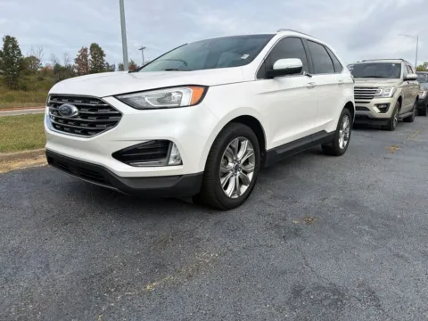 White 2019 Ford Edge Titanium for sale in West Plains, MO