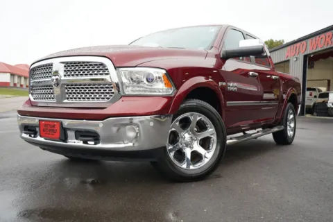 Red 2018 Ram 1500 Laramie Crew Cab 4x4 5'7" Box for sale in West Plains, MO