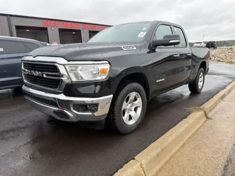 Black 2019 Ram 1500 Big Horn/Lone Star Quad Cab 4x4 6'4" Box for sale in West Plains, MO