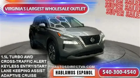 Gray 2023 Nissan Rogue SV for sale in Manassas, VA