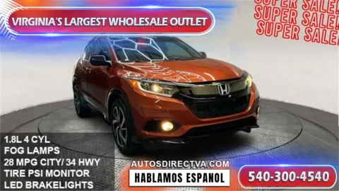 Orange 2020 Honda HR-V Sport for sale in Manassas, VA