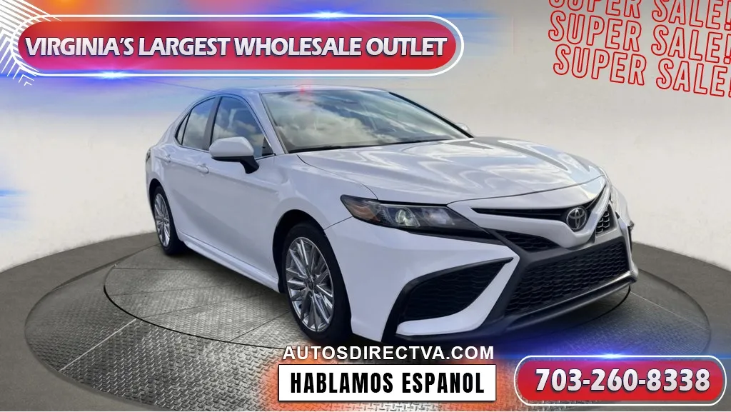 Green 2021 Toyota Camry SE for sale in Manassas, VA