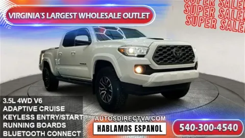 White 2021 Toyota Tacoma TRD Sport for sale in Manassas, VA