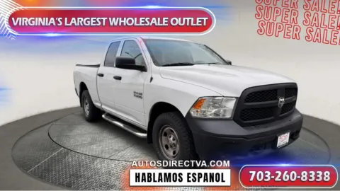White 2015 Ram 1500 Tradesman for sale in Manassas, VA