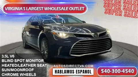 Blue 2018 Toyota Avalon for sale in Manassas, VA