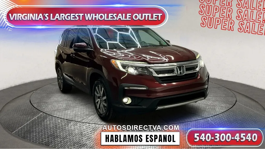 Red 2020 Honda Pilot EX-L for sale in Manassas, VA