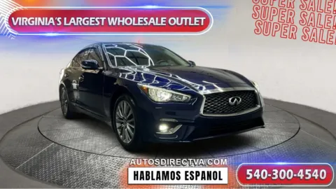 Photos of 2022 INFINITI Q50 LUXE for sale in Manassas, VA at Autos Direct Manassas