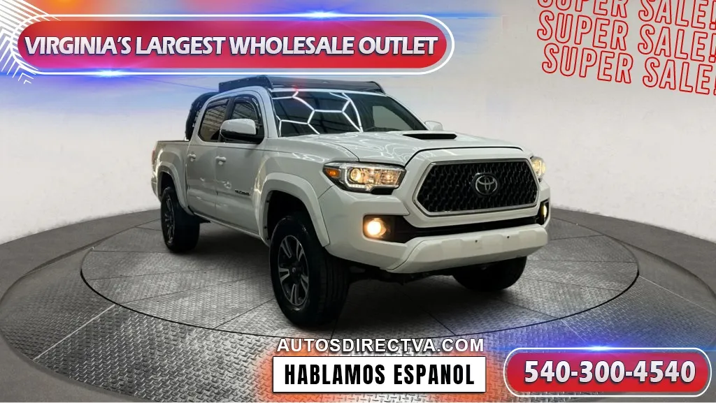 White 2018 Toyota Tacoma SR for sale in Fredericksburg, VA