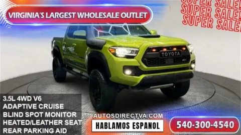 Green 2022 Toyota Tacoma TRD Pro for sale in Manassas, VA