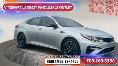 Silver 2020 Kia Optima SE for sale in Manassas, VA