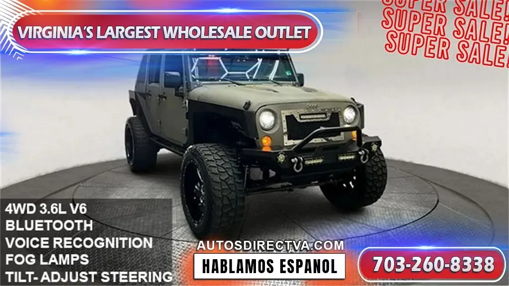 2018 Jeep Wrangler JK Unlimited Sport for sale in Manassas, VA